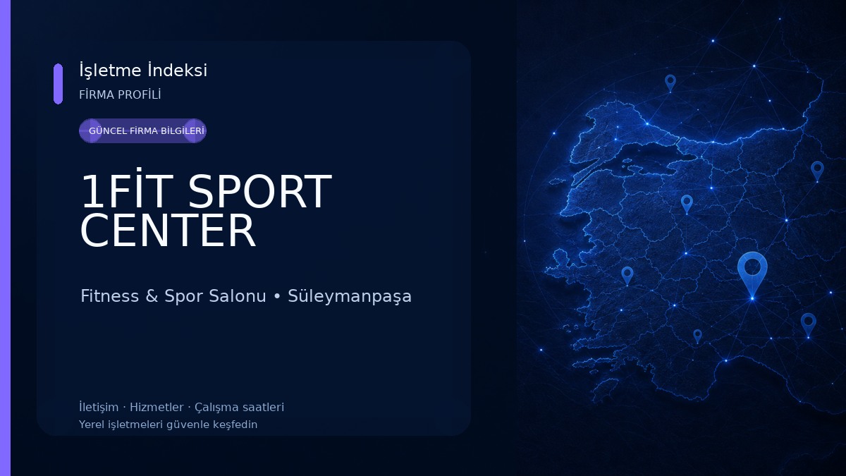 1FİT SPORT CENTER Fitness & Spor Salonu