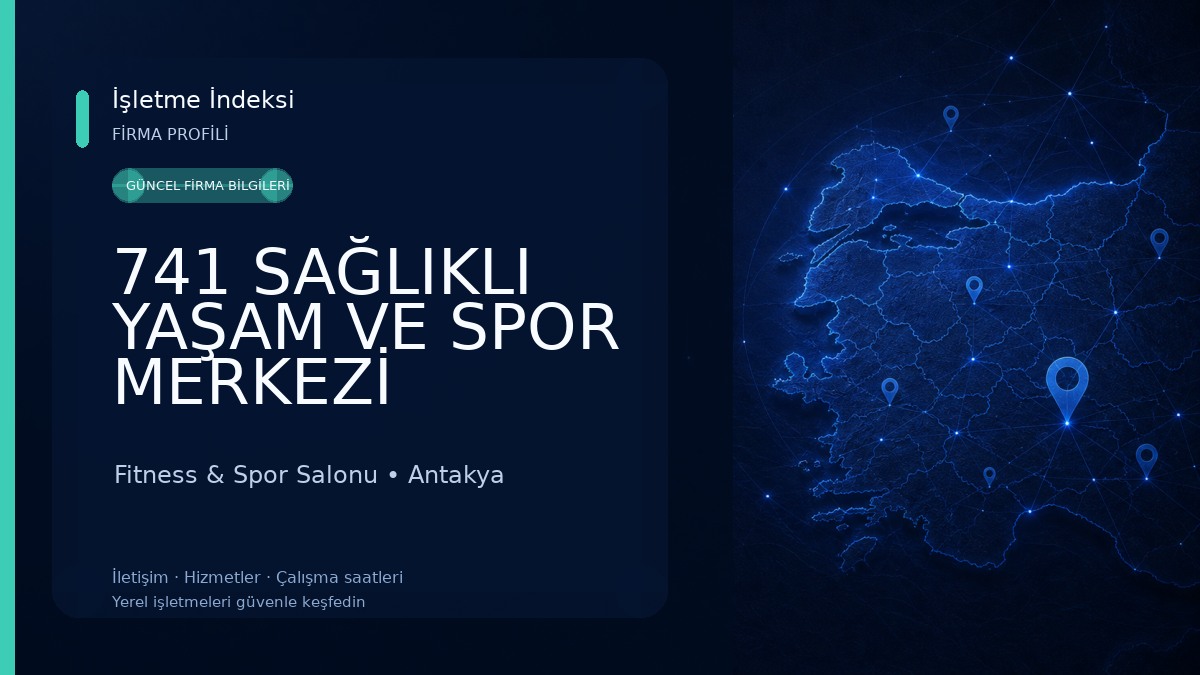 741 SAĞLIKLI YAŞAM VE SPOR MERKEZİ Fitness & Spor Salonu
