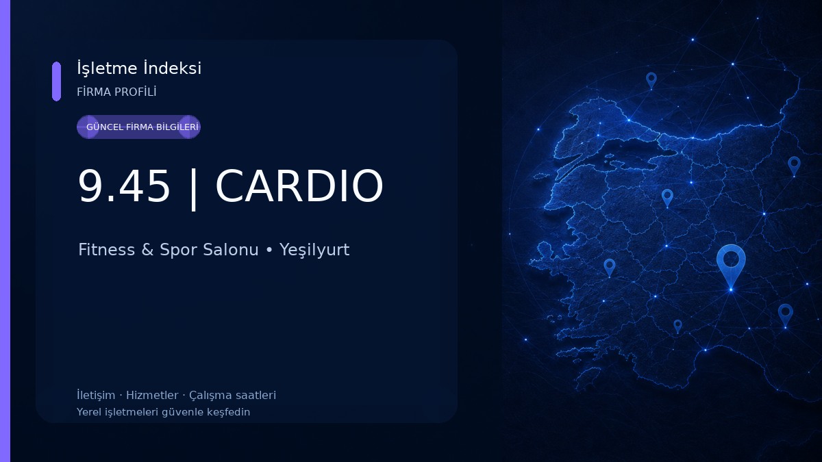9.45 | CARDIO 