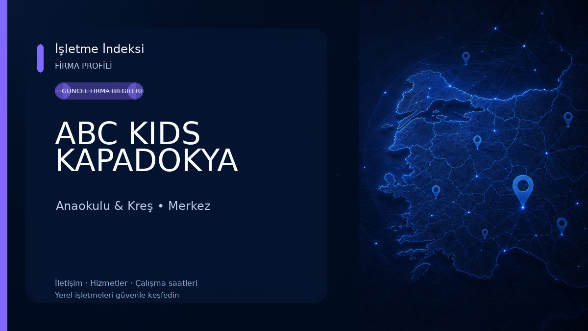 ABC KIDS KAPADOKYA Anaokulu & Kreş