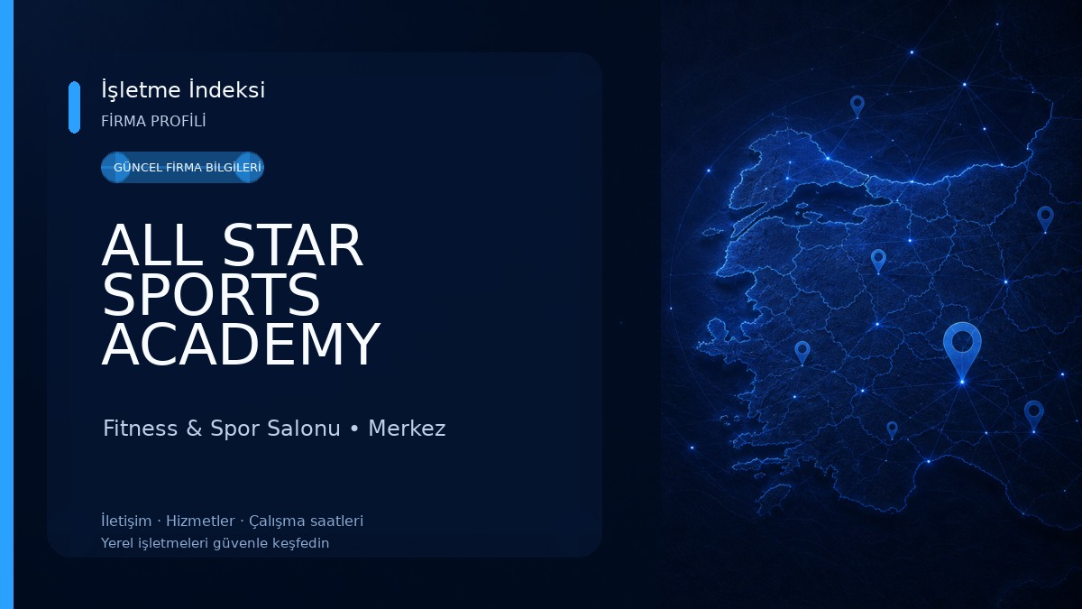 ALL STAR SPORTS ACADEMY Fitness & Spor Salonu