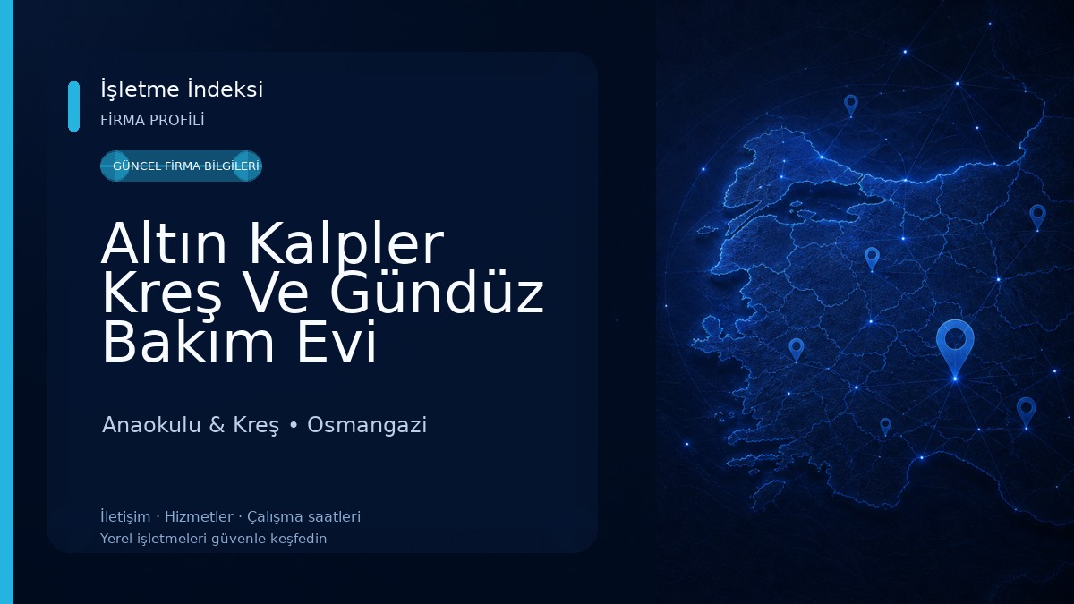 Altın Kalpler Kreş Ve Gündüz Bakım Evi Anaokulu & Kreş