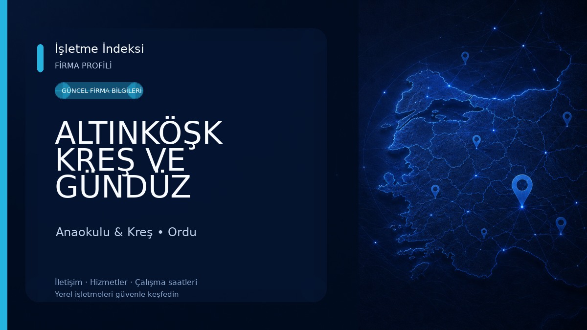 ALTINKÖŞK KREŞ VE GÜNDÜZ BAKIMEVİ 