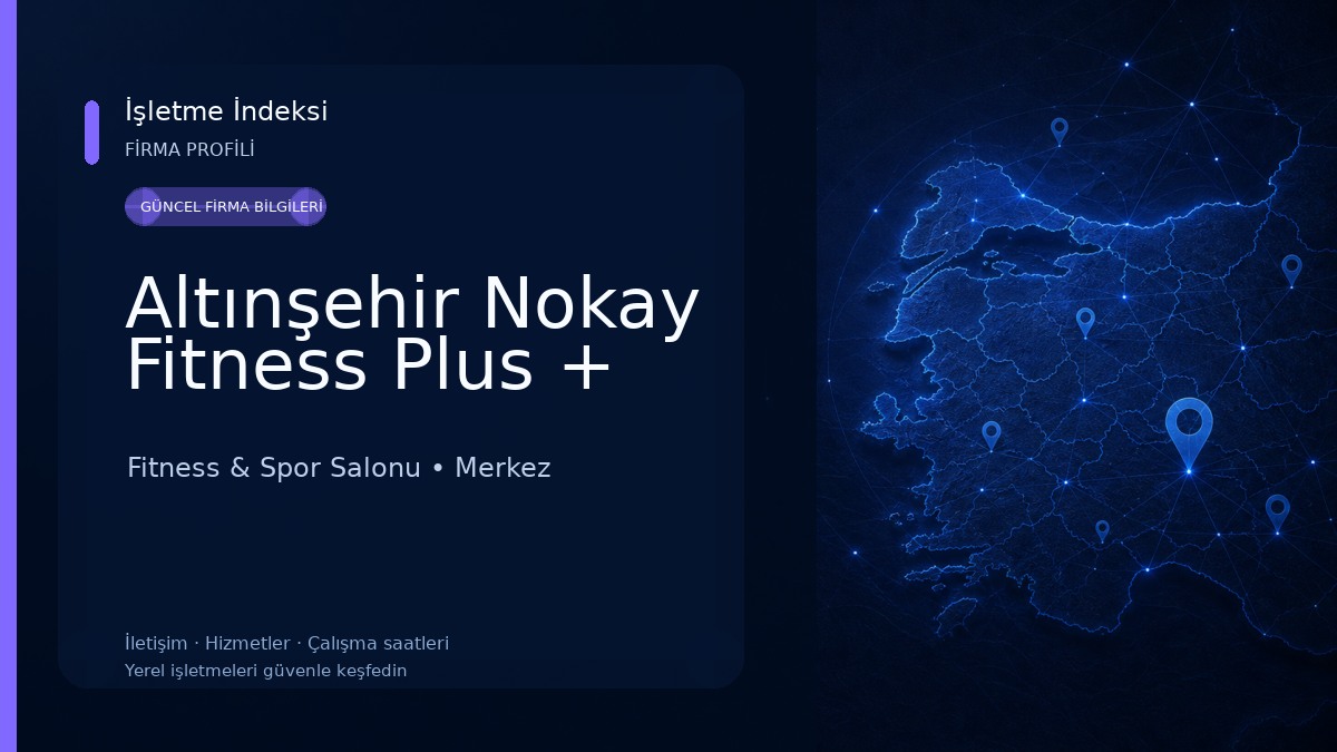 Altınşehir Nokay Fitness Plus +