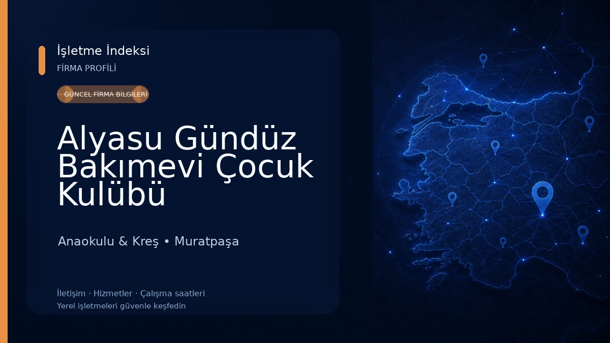 Alyasu Gündüz Bakımevi Çocuk Kulübü Anaokulu & Kreş