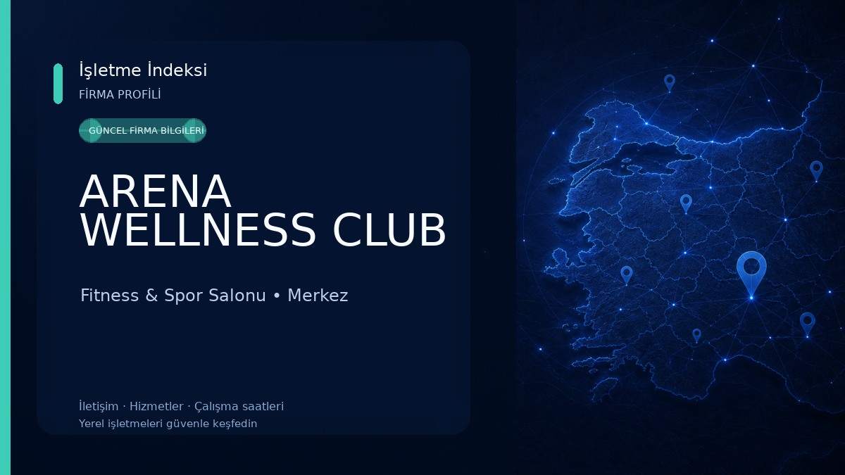 ARENA WELLNESS CLUB Fitness & Spor Salonu