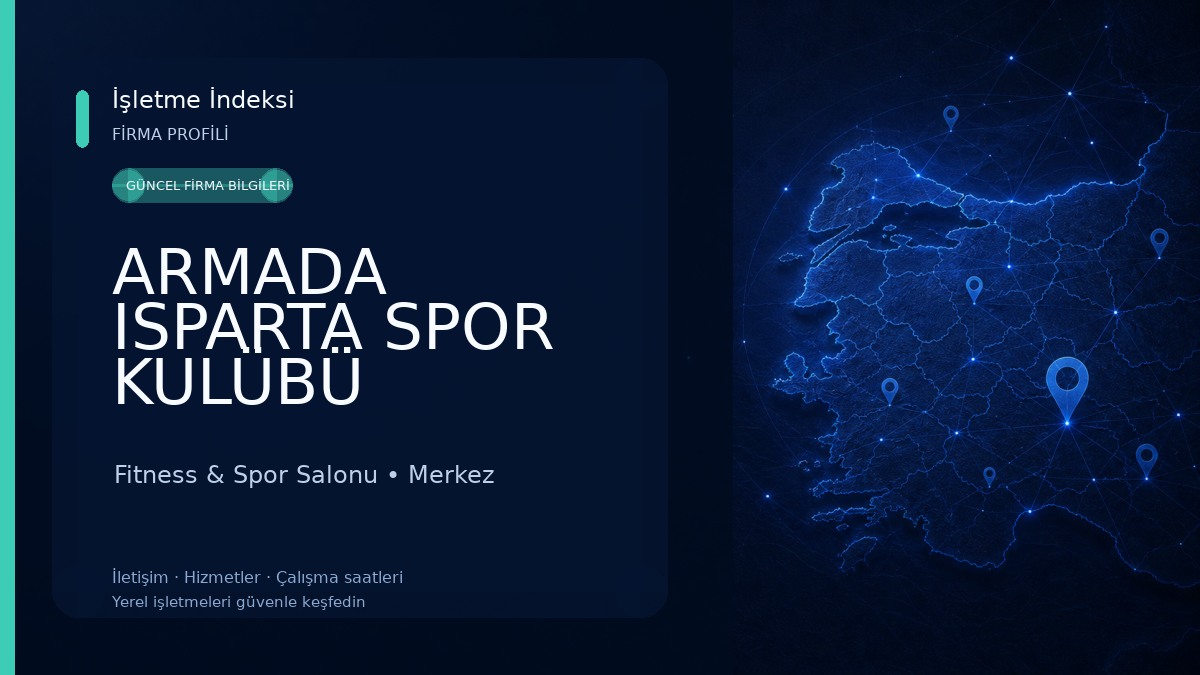 ARMADA ISPARTA SPOR KULÜBÜ Fitness & Spor Salonu