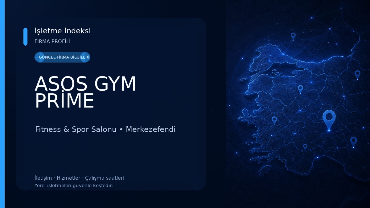 ASOS GYM PRİME Fitness & Spor Salonu