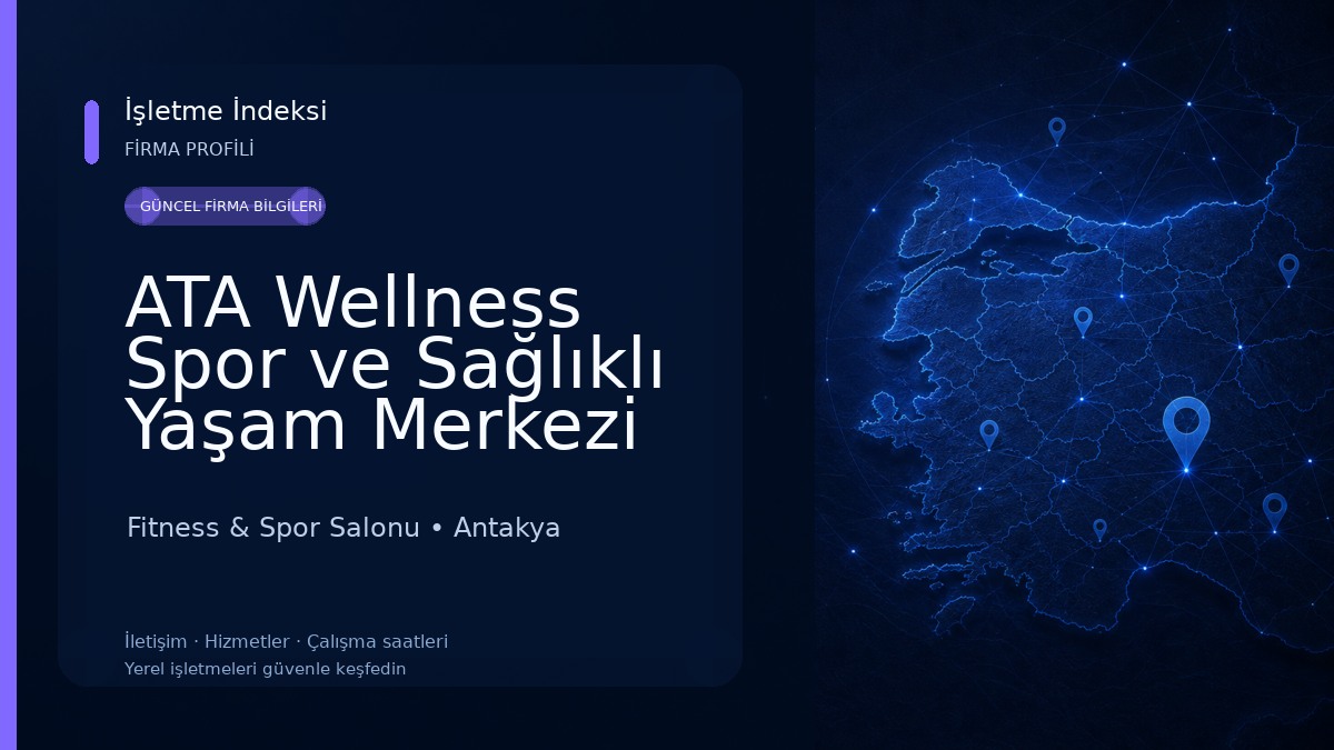 ATA Wellness Spor ve Sağlıklı Yaşam Merkezi