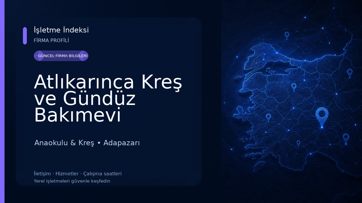 Atlıkarınca Kreş ve Gündüz Bakımevi Anaokulu & Kreş