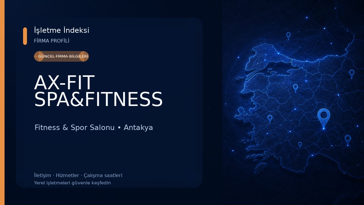 AX-FIT SPA&FITNESS Fitness & Spor Salonu