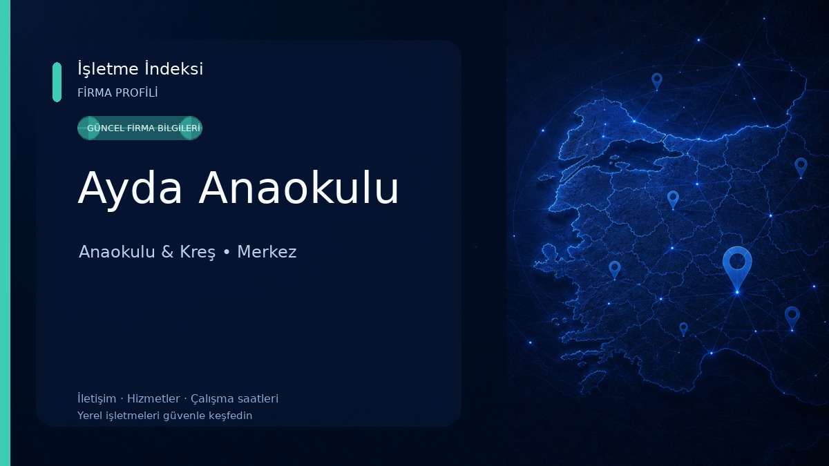 Ayda Anaokulu Anaokulu & Kreş