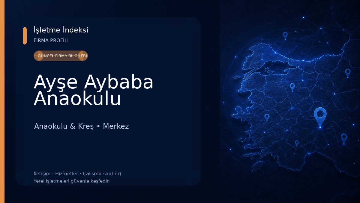 Ayşe Aybaba Anaokulu