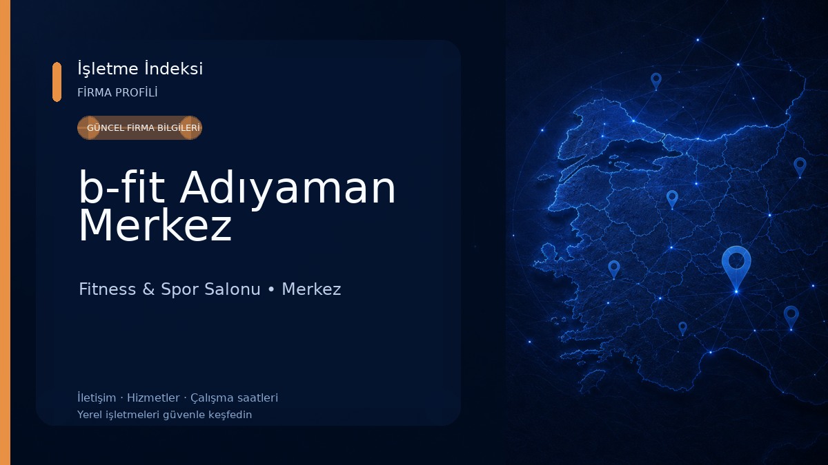 b-fit Adıyaman Merkez