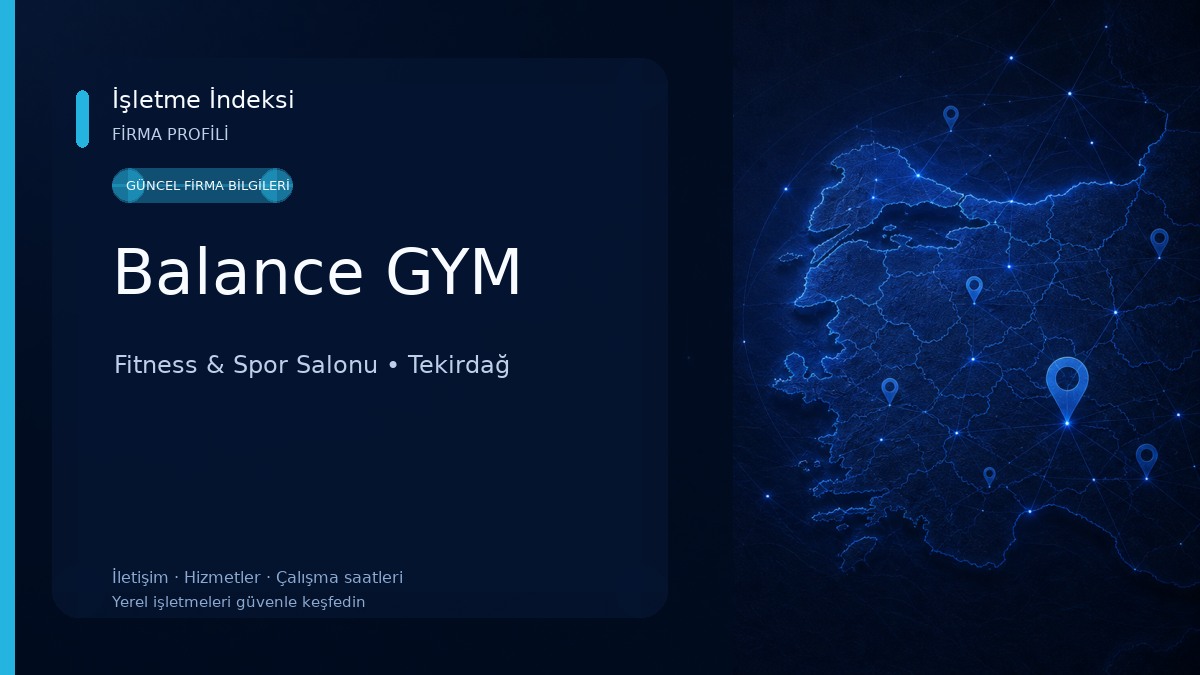 Balance GYM Fitness & Spor Salonu