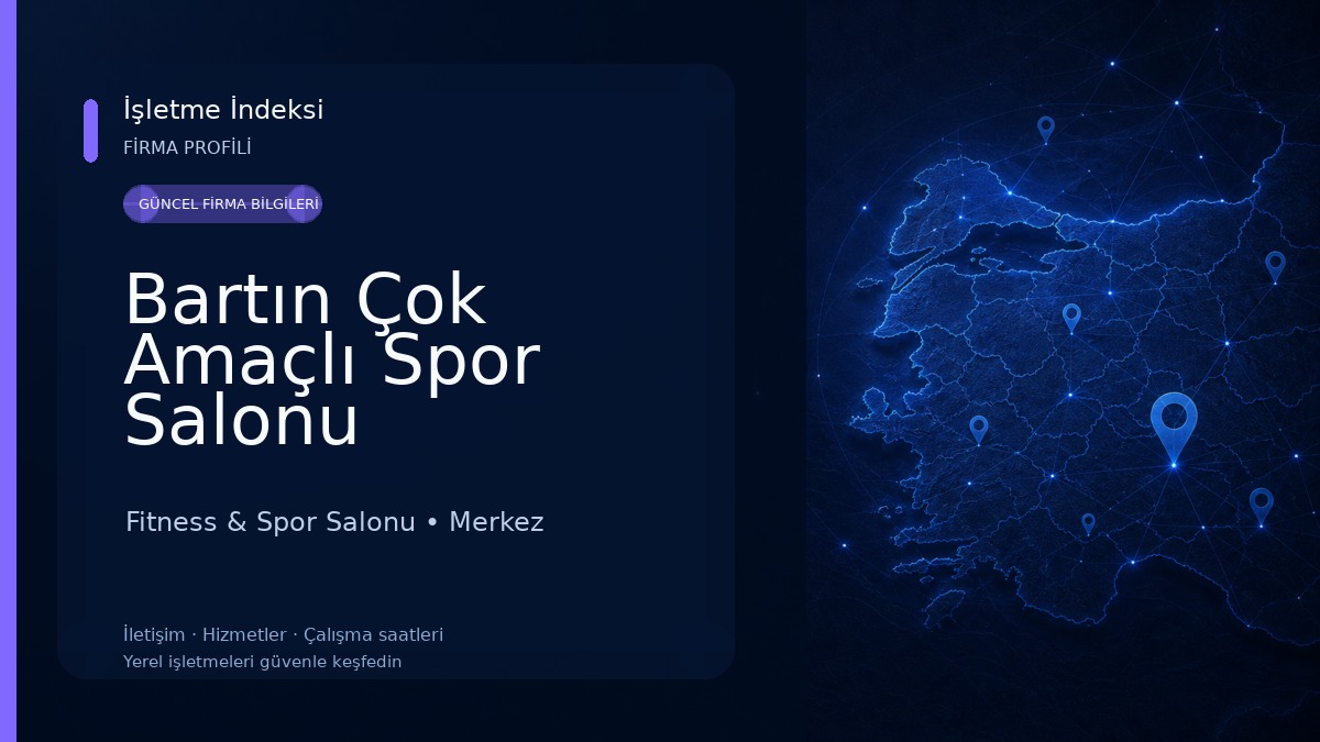 Bartın Çok Amaçlı Spor Salonu Fitness & Spor Salonu