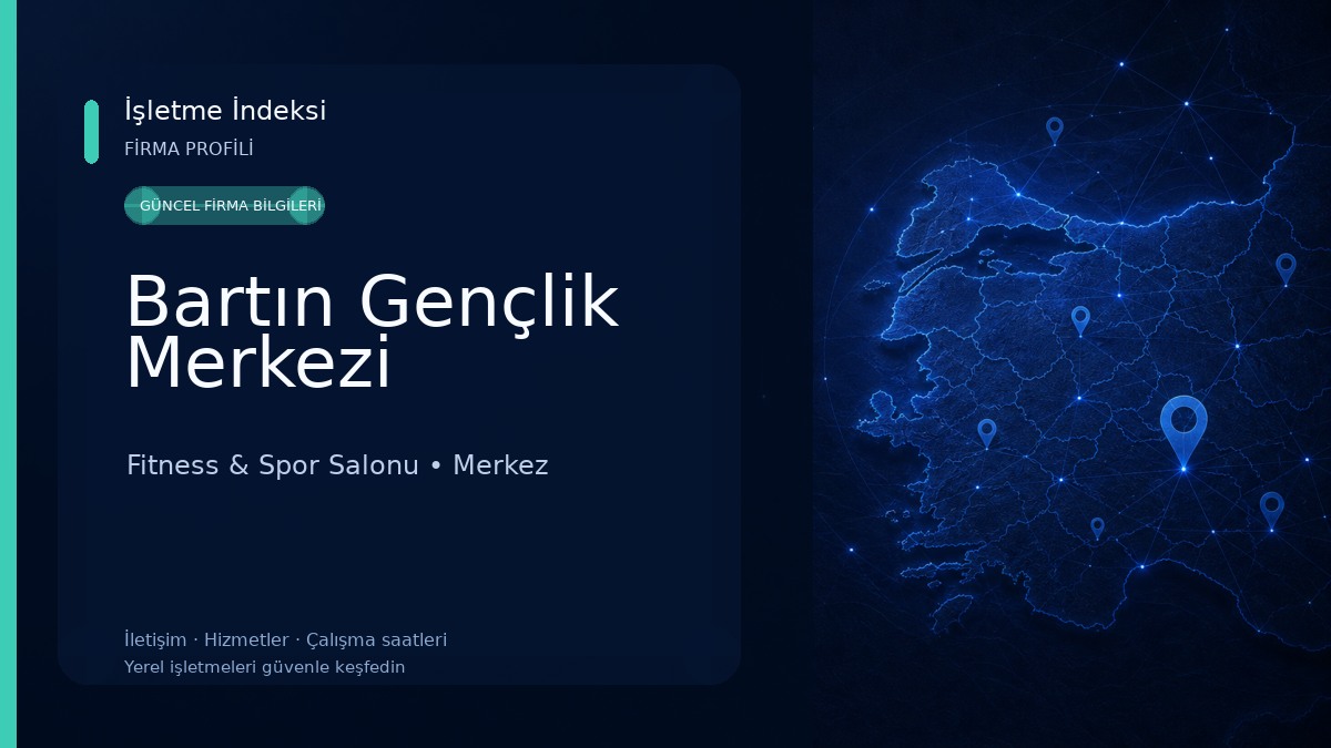 Bartın Gençlik Merkezi Fitness & Spor Salonu