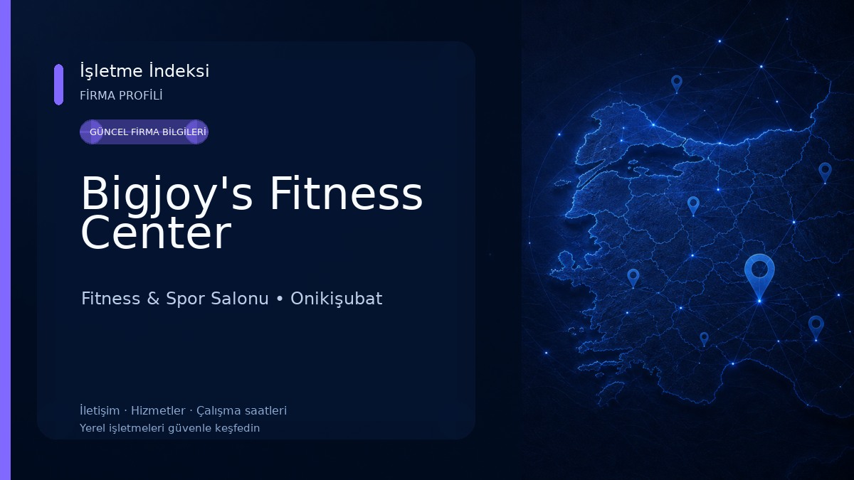 Bigjoy's Fitness Center 