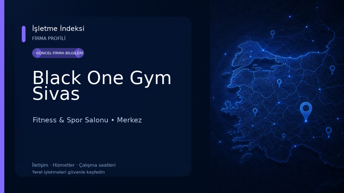 Black One Gym Sivas 