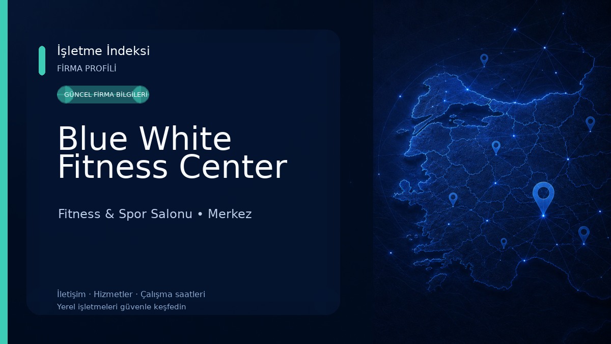 Blue White Fitness Center