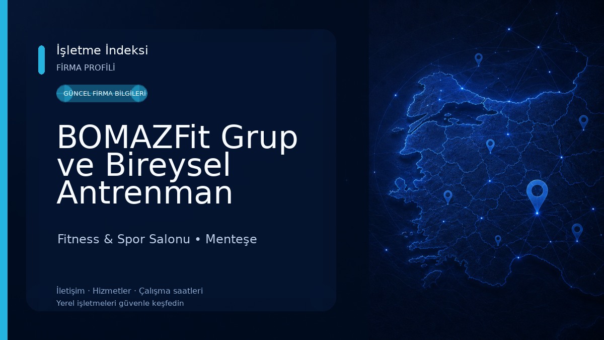 BOMAZFit Grup ve Bireysel Antrenman Stüdyosu Fitness & Spor Salonu