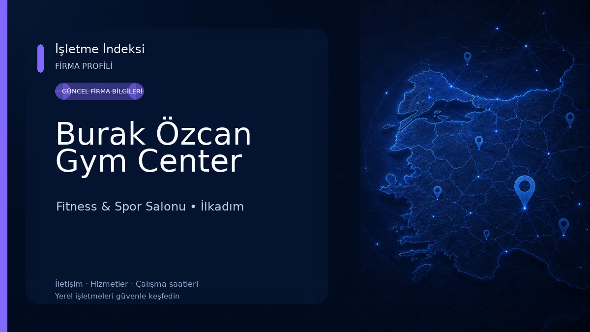 Burak Özcan Gym Center Fitness & Spor Salonu