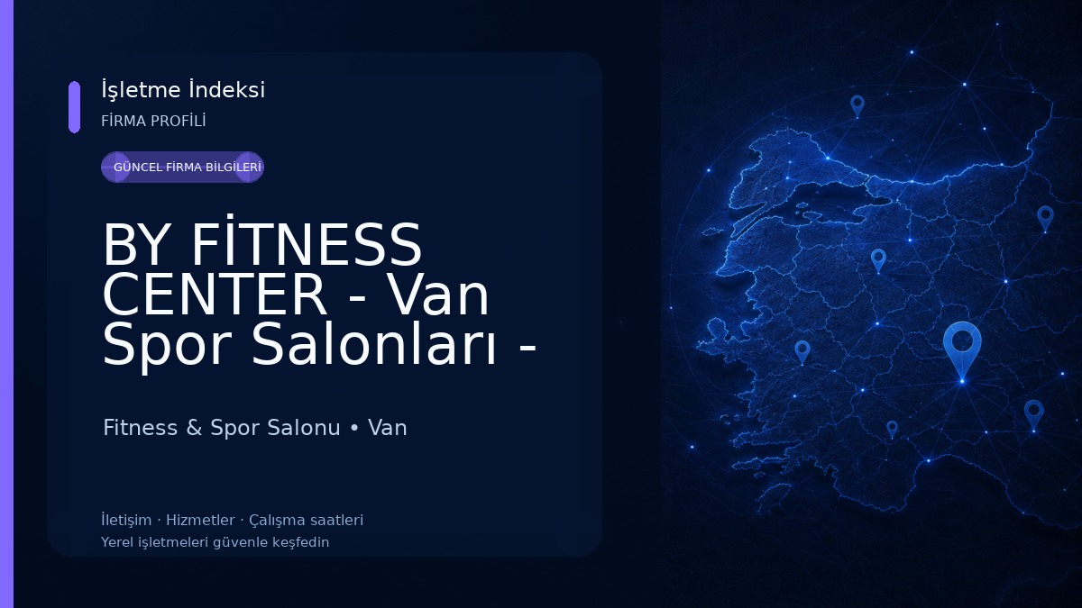 BY FİTNESS CENTER - Van Spor Salonları - Van Spor Salonu - Gym - Gyms Fitness & Spor Salonu