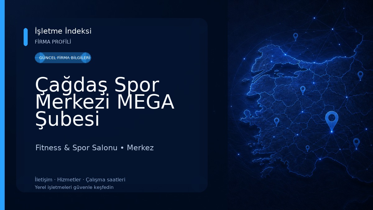 Çağdaş Spor Merkezi MEGA Şubesi Fitness & Spor Salonu