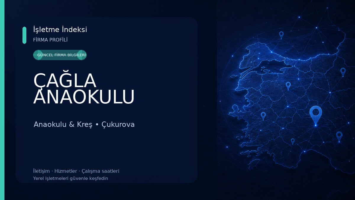 ÇAĞLA ANAOKULU Anaokulu & Kreş