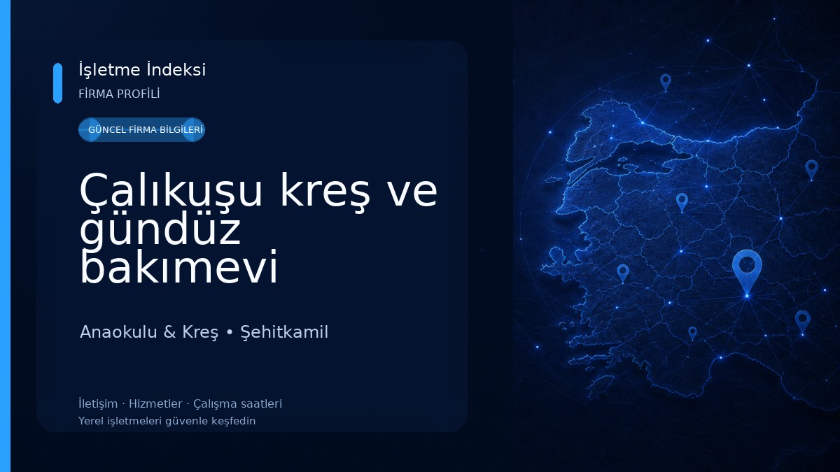 Çalıkuşu kreş ve gündüz bakımevi Anaokulu & Kreş