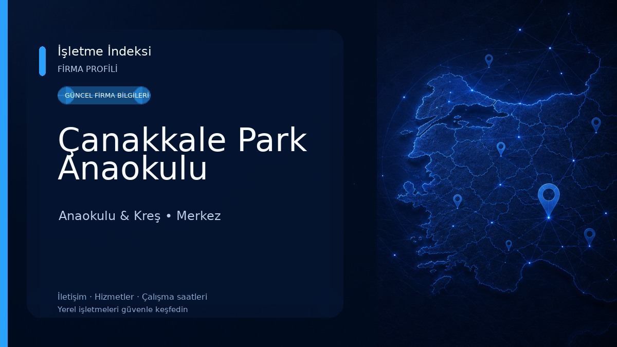 Çanakkale Park Anaokulu 