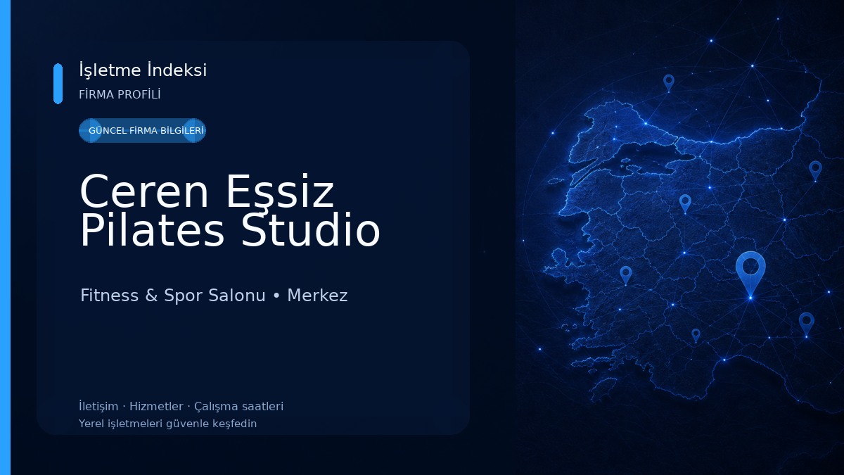 Ceren Eşsiz Pilates Studio Fitness & Spor Salonu
