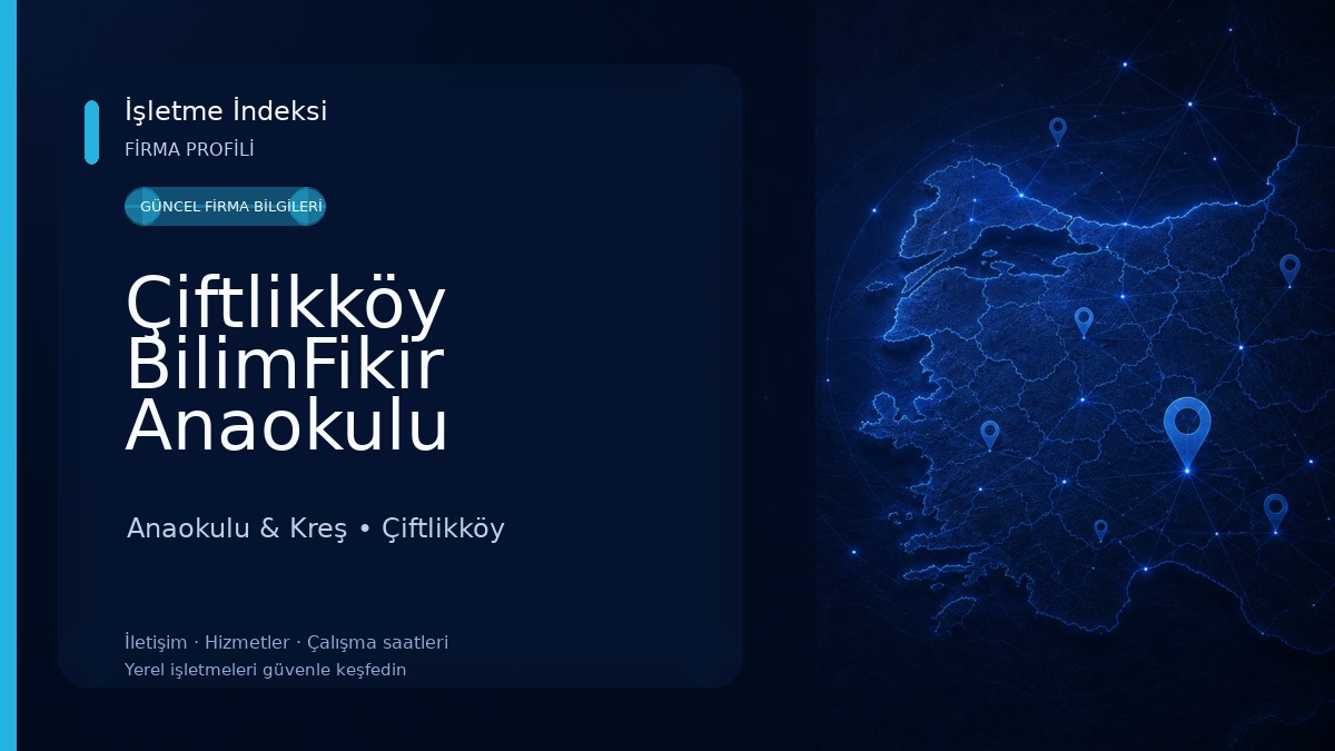 Çiftlikköy BilimFikir Anaokulu Anaokulu & Kreş