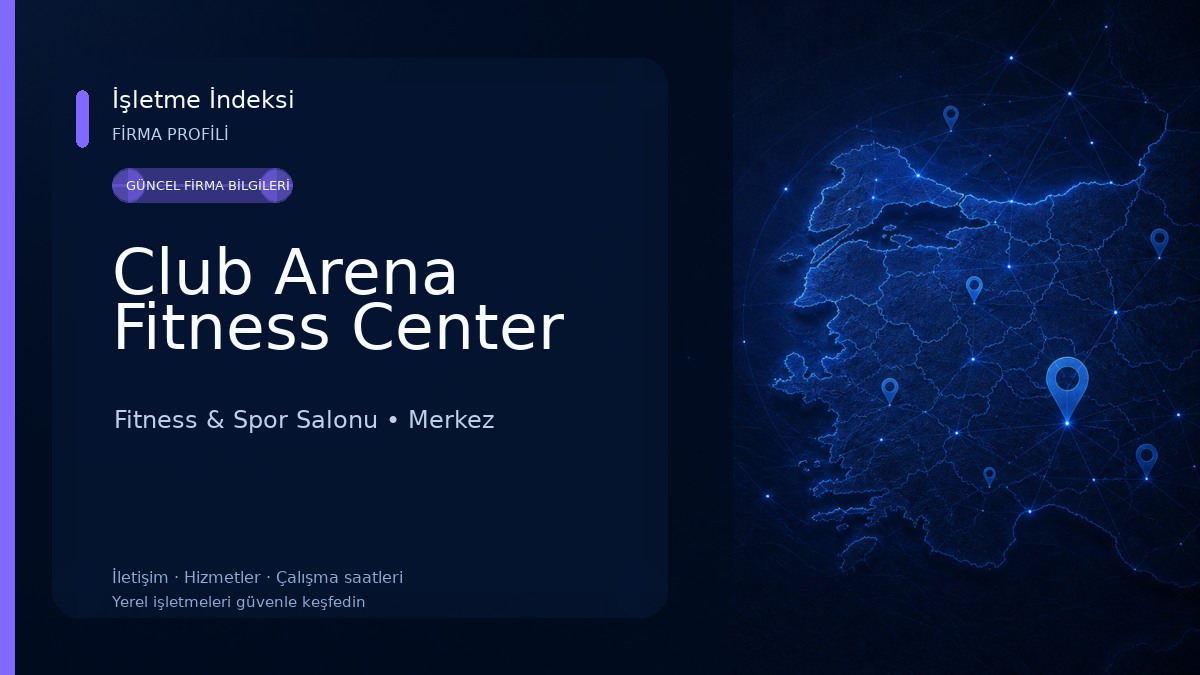 Club Arena Fitness Center Fitness & Spor Salonu