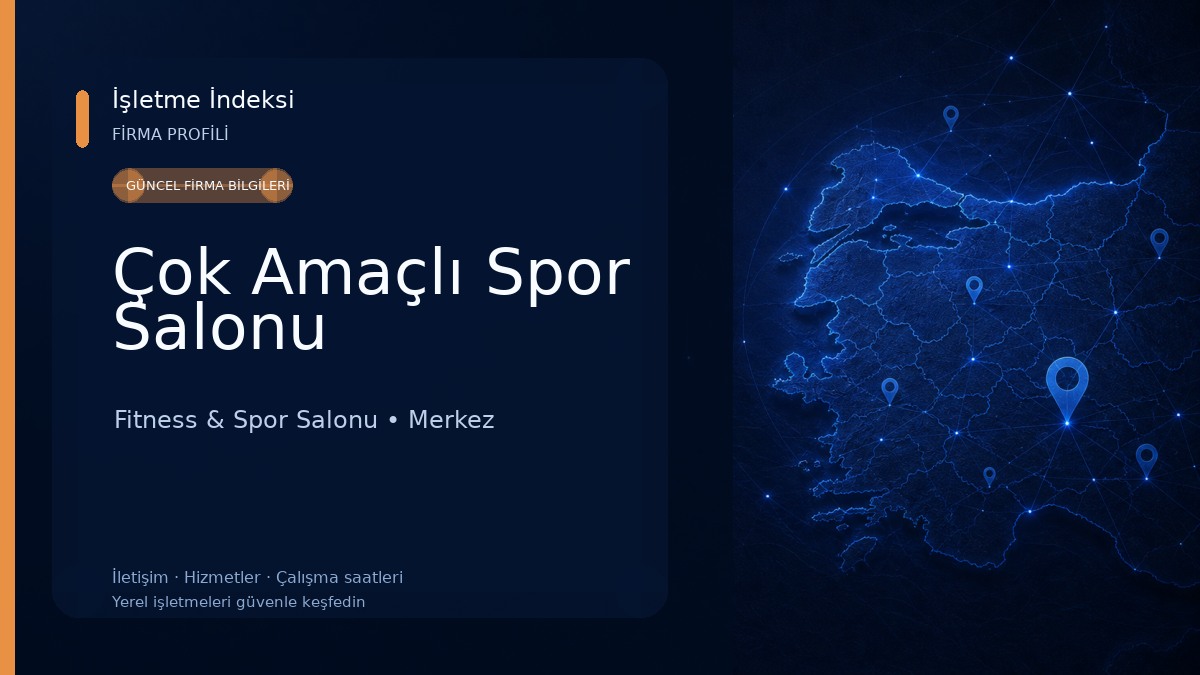 Çok Amaçlı Spor Salonu Fitness & Spor Salonu