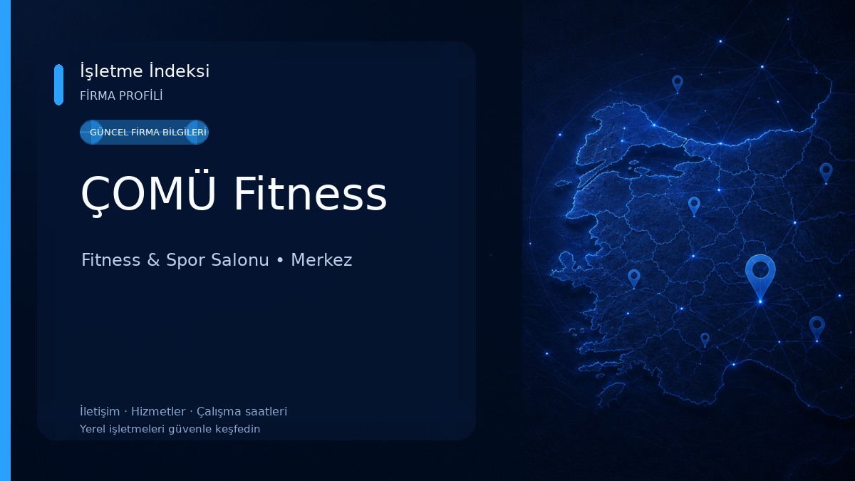 ÇOMÜ Fitness Fitness & Spor Salonu