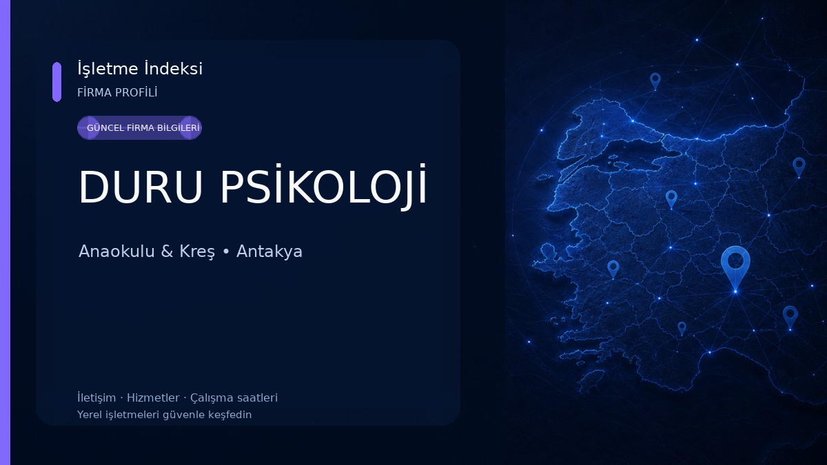 DURU PSİKOLOJİ Anaokulu & Kreş