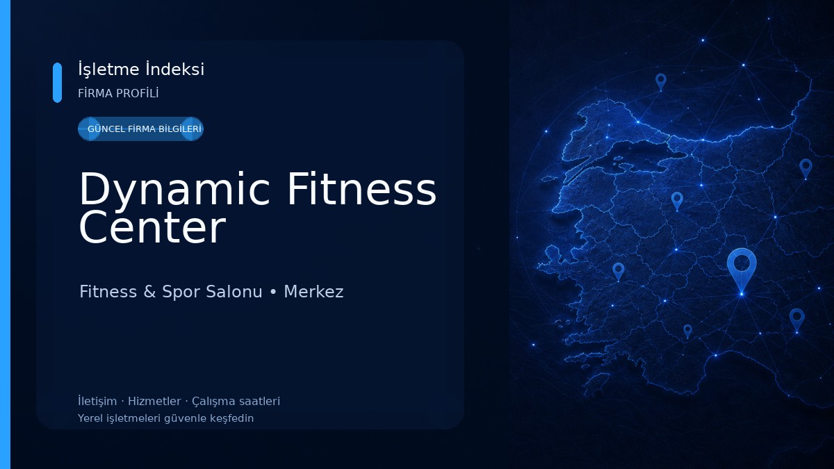 Dynamic Fitness Center Fitness & Spor Salonu