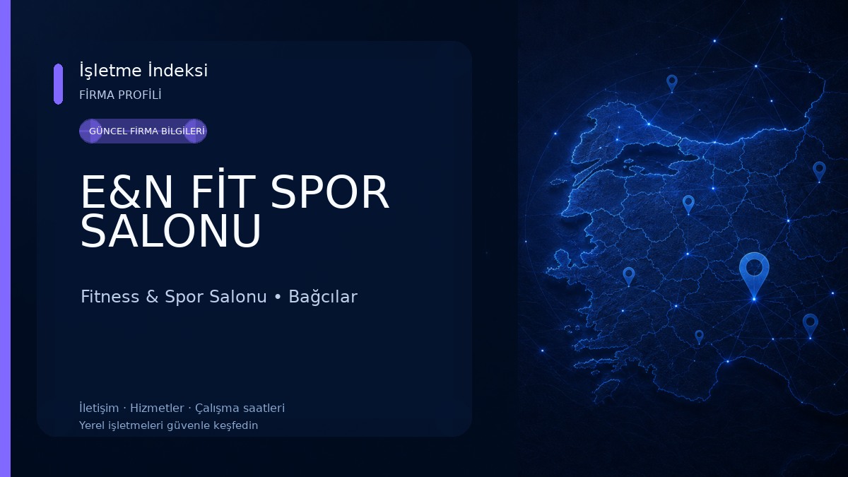 E&N FİT SPOR SALONU Fitness & Spor Salonu