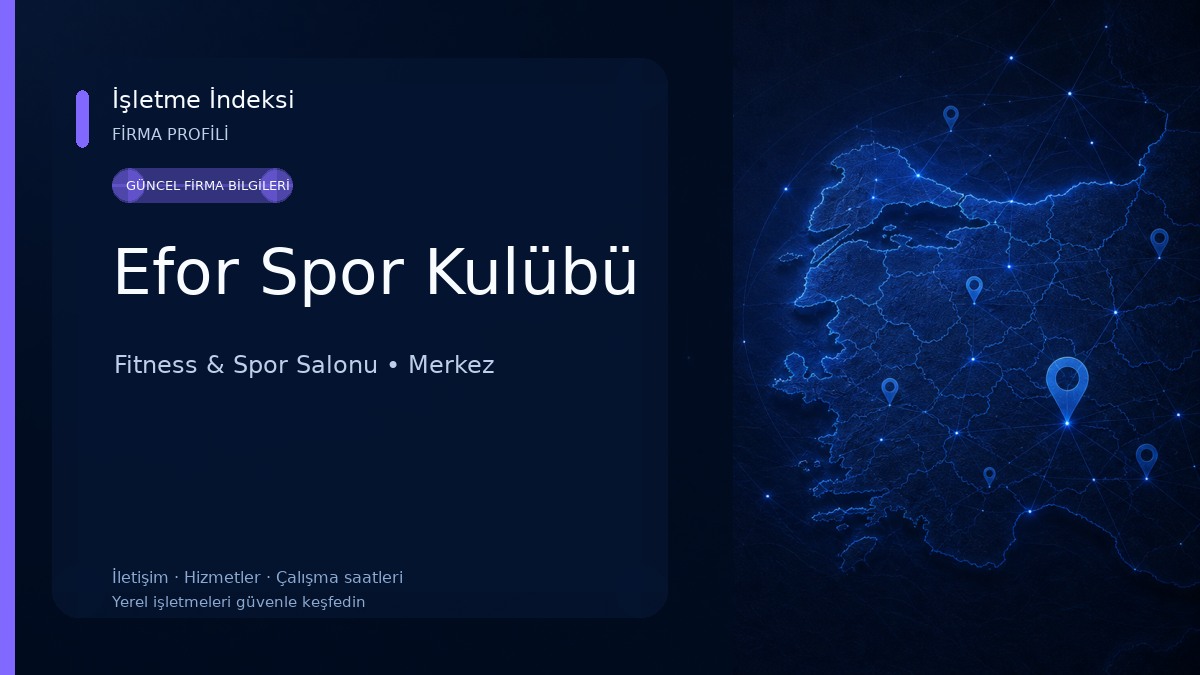 Efor Spor Kulübü Fitness & Spor Salonu
