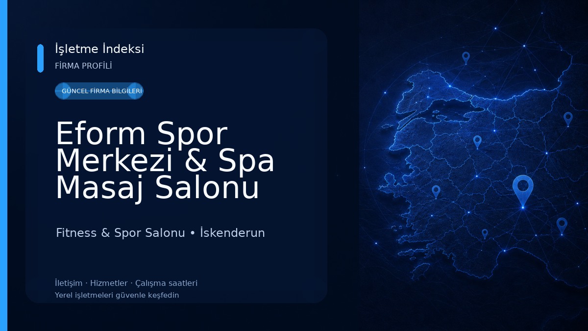 Eform Spor Merkezi & Spa Masaj Salonu Yüzme havuzu Hamam Sauna