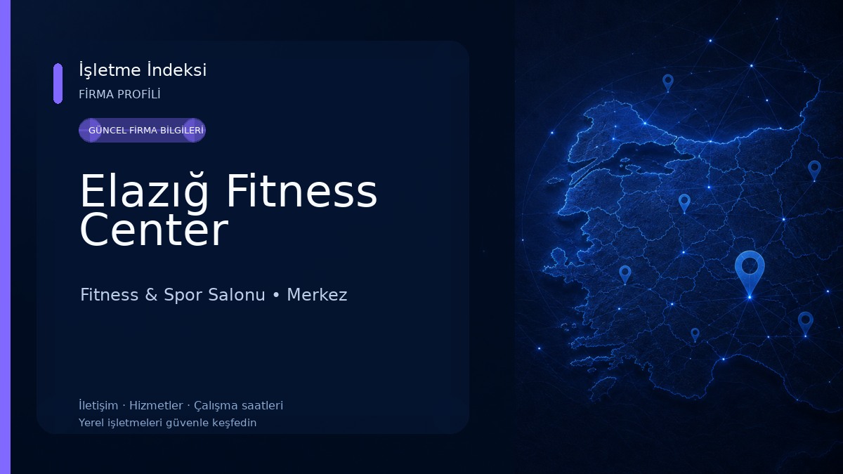 Elazığ Fitness Center Fitness & Spor Salonu