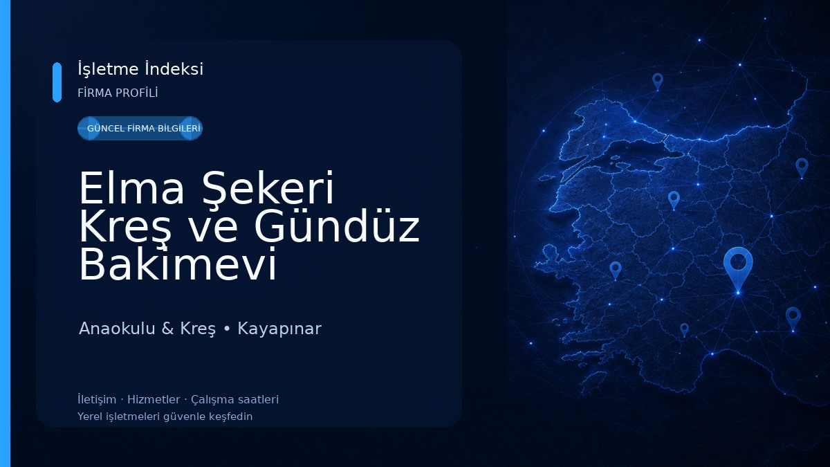 Elma Şekeri Kreş ve Gündüz Bakimevi 