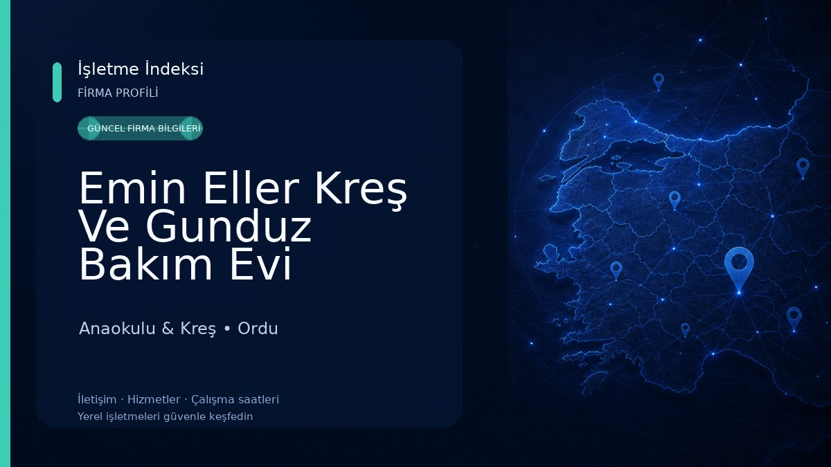 Emin Eller Kreş Ve Gunduz Bakım Evi