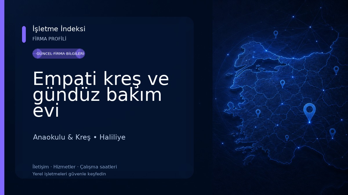 Empati kreş ve gündüz bakım evi Anaokulu & Kreş