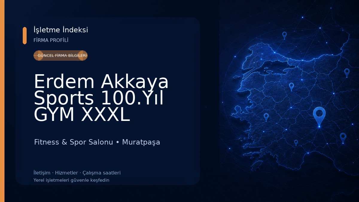 Erdem Akkaya Sports 100.Yıl GYM XXXL