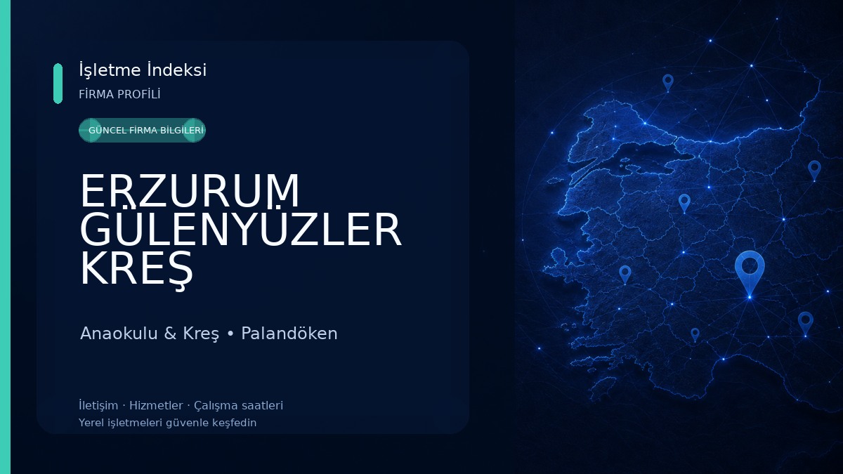 ERZURUM GÜLENYÜZLER KREŞ Anaokulu & Kreş