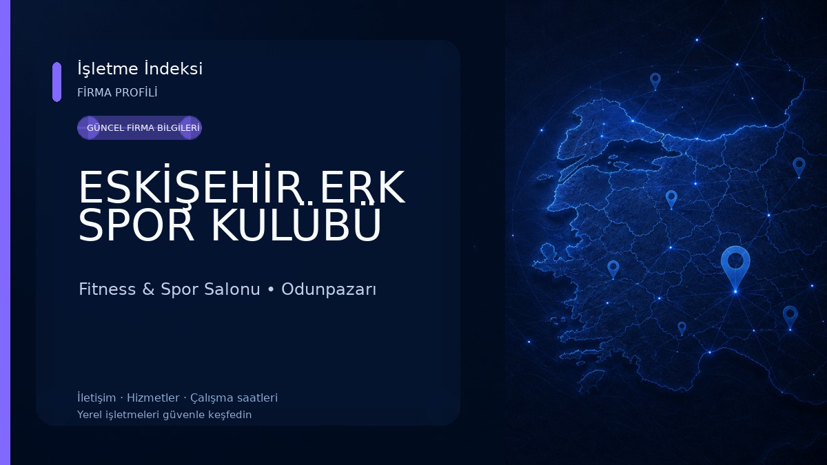ESKİŞEHİR ERK SPOR KULÜBÜ Fitness & Spor Salonu