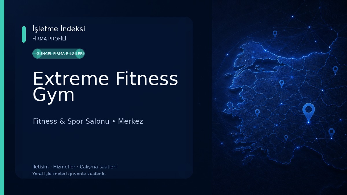 Extreme Fitness Gym