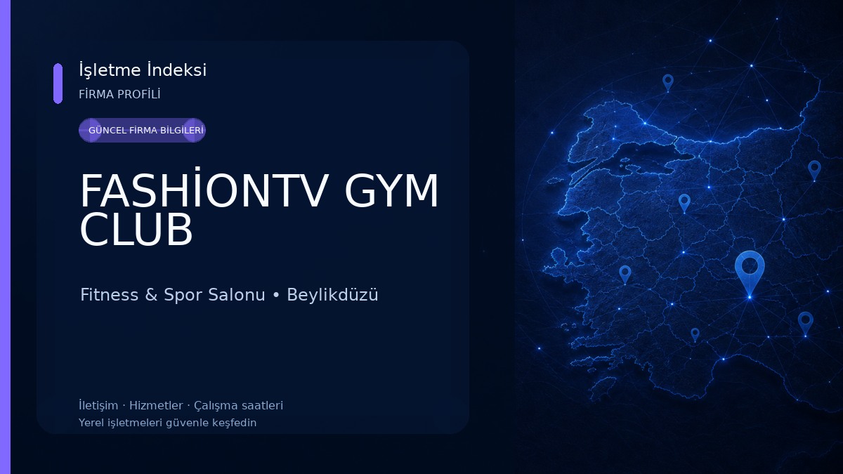 FASHİONTV GYM CLUB Fitness & Spor Salonu